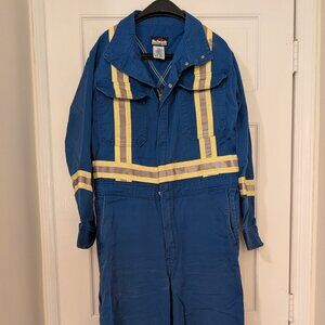 Flame resistant coveralls